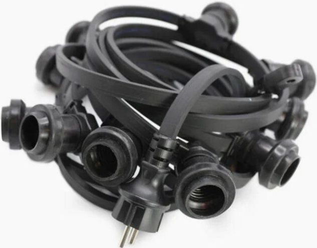Prikkabel - 5 Meter - 5 Fittingen - Spatwaterdicht - UV-bestendig