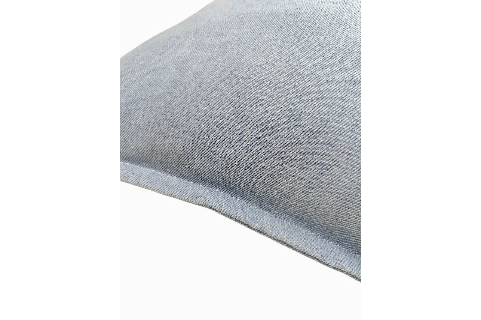 Denim pute Lys blå 45x45 cm