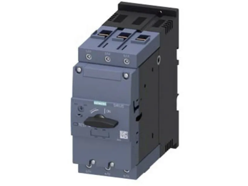 Siemens 3RV2041-4MA10 Effektafbryder 1 stk Indstillingsområde (strøm): 80 - 100 A Koblingsspænding (max.): 690 V/AC (B x H x T) 70 x 165 x 176 mm