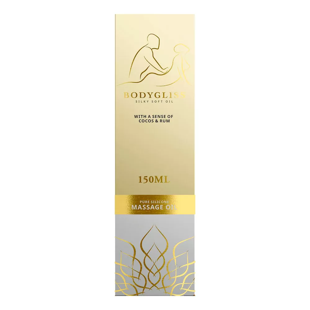 BodyGliss 2i1 oile & glidecreme, Coconut & Rum - 150 ml