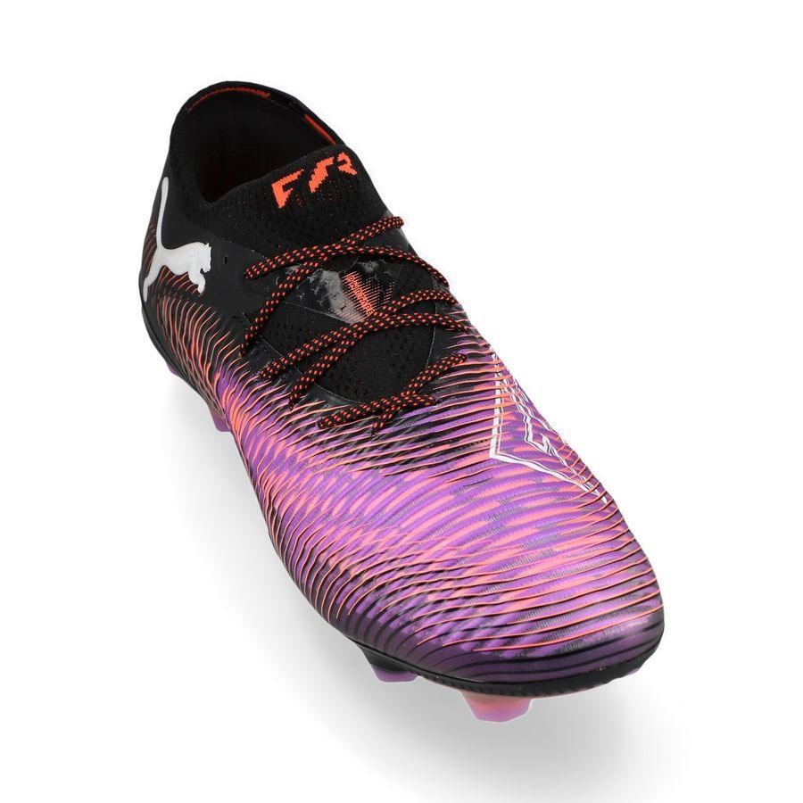 PUMA Future 8 Ultimate Low FG Unlimited - Noir/Blanc/Glowing Red