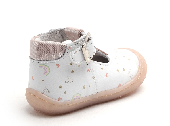 Bellamy boots et bottillon bebe flexi bel sandy blanc