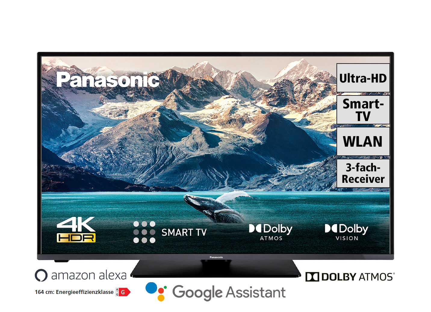 Panasonic 4K-Ultra-HD-LED-Smart-Fernseher