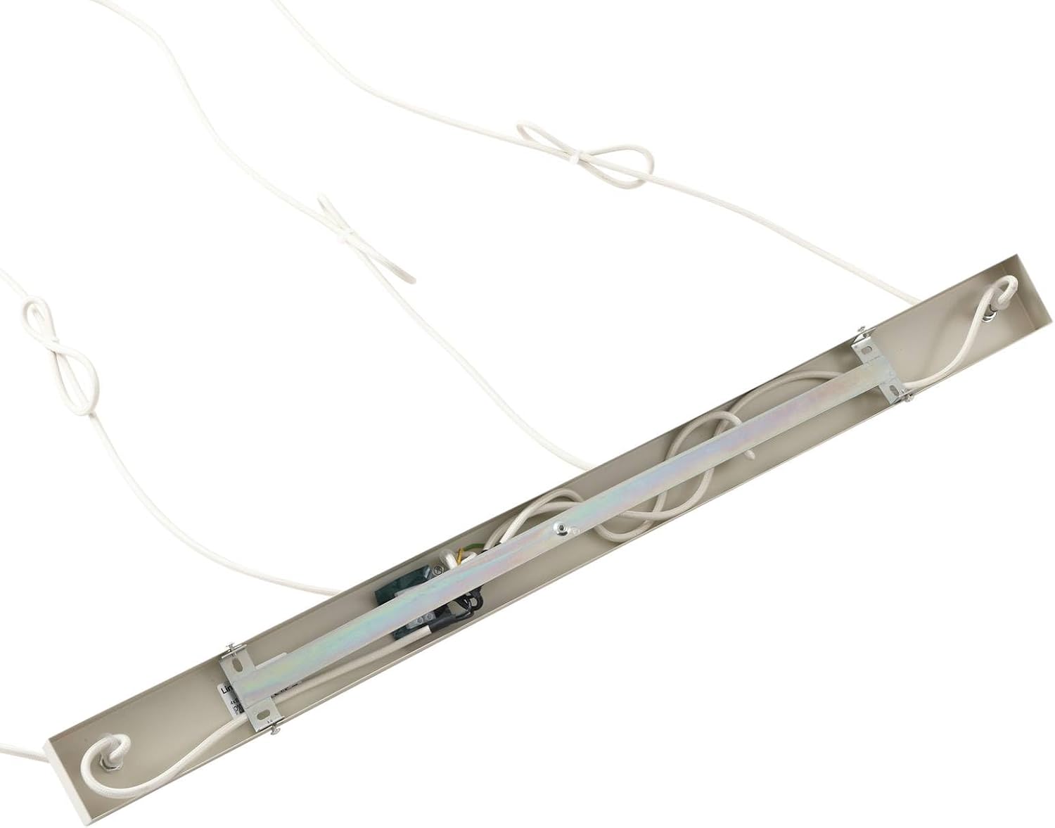 Lindby Pendelleuchte Ovelia (Modern) in Creme aus Metall (4 flammig, E27) - Deckenlampe Esstischlampe Hängelampe Hängeleuchte Küchenleuchte