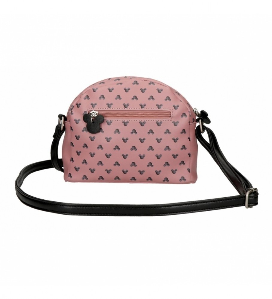 Bolsa de ombro rosa Disney Mickey The Blogger - 20,5 x 16,5 x 6 cm -