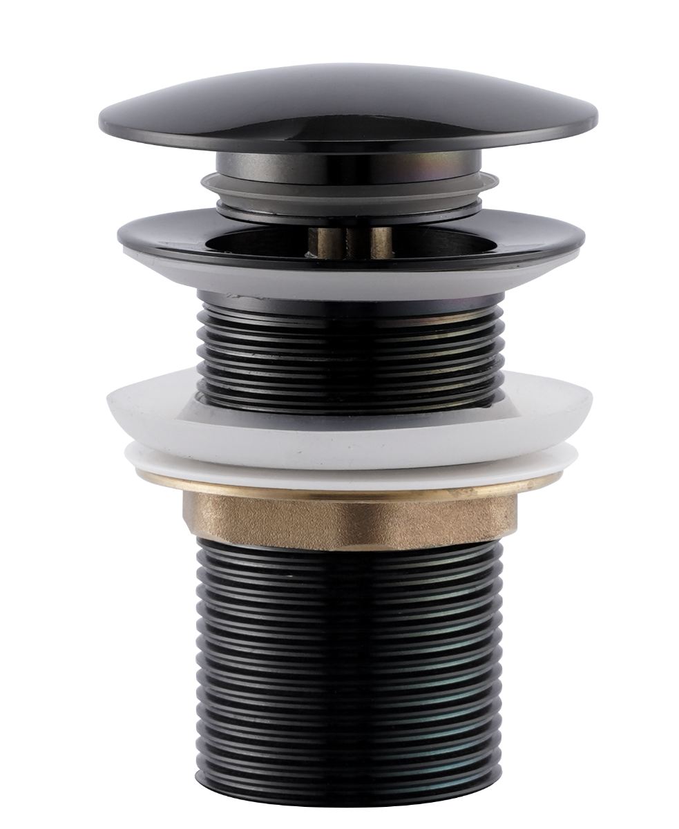 Saniclear Scarro afvoerplug / clickwaste verouderd ijzer - gunmetal