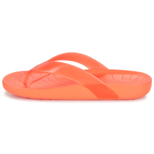 Crocs - CROCS SPLASH GLOSSY FLIP - Orange