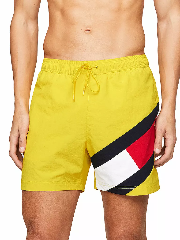 TOMMY HILFIGER Badeshorts gelb
