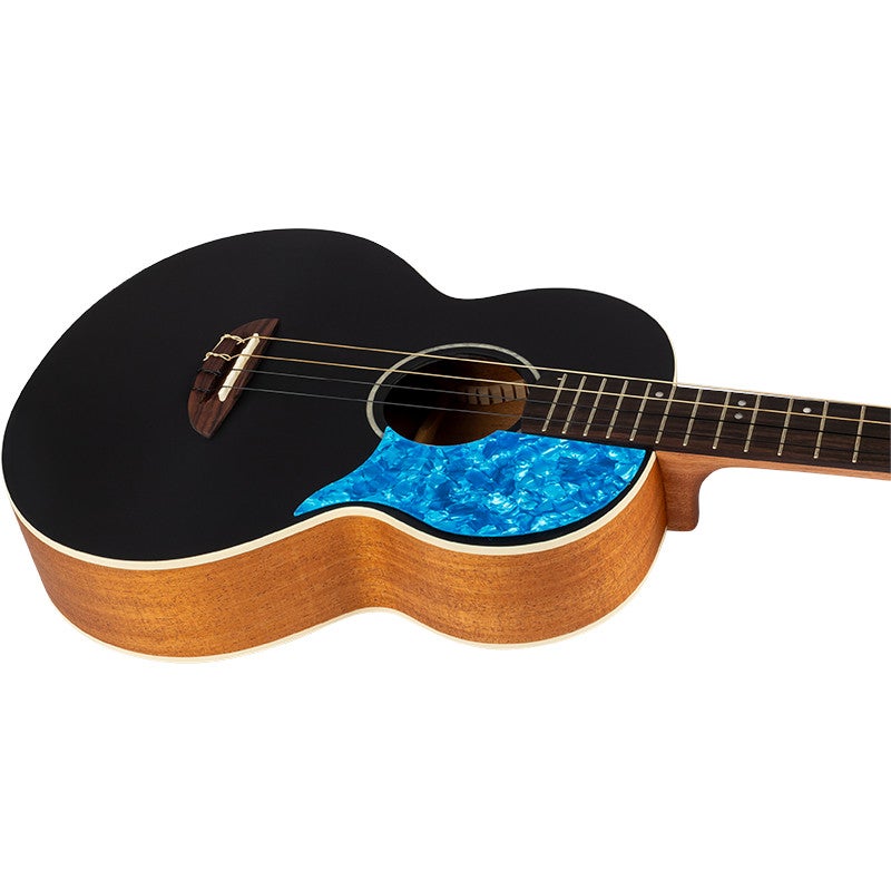 Flight Princess Series Iris BK Baritone bariton ukelele met gigbag