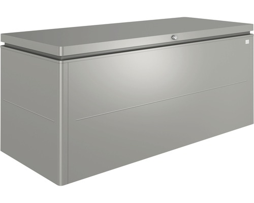Biohort LoungeBox 200 opbergbox, 200 x 84 x 88,5 cm, kwartsgrijs metallic