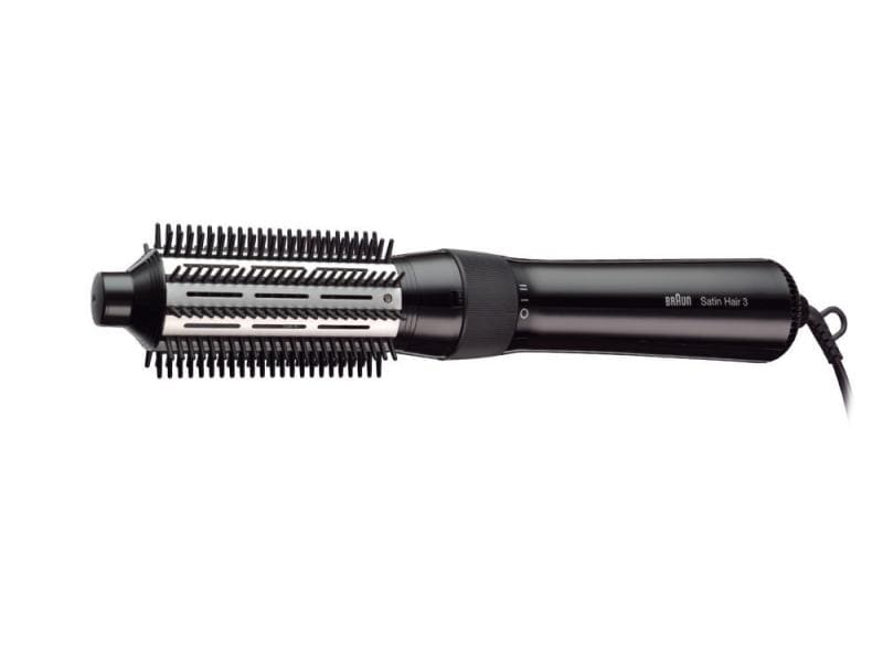 Braun Warmluftbürste Satin hair 3 AS 330 Warmluft-Lockenbürste für gesund glänzendes Haar