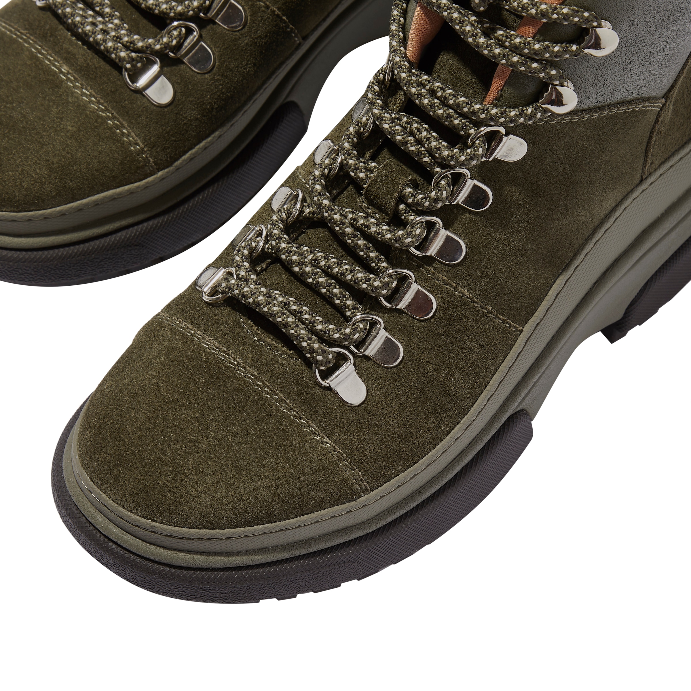 Fitflop Schnürboots »WYLDER SUEDE HIKER-LACE BOOTS«  Trekking Boots, Schnürstiefel mit robuster Plateausohle