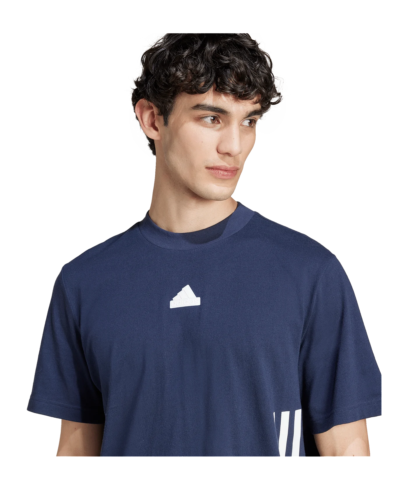 adidas 3S REG T-Shirt Blau
