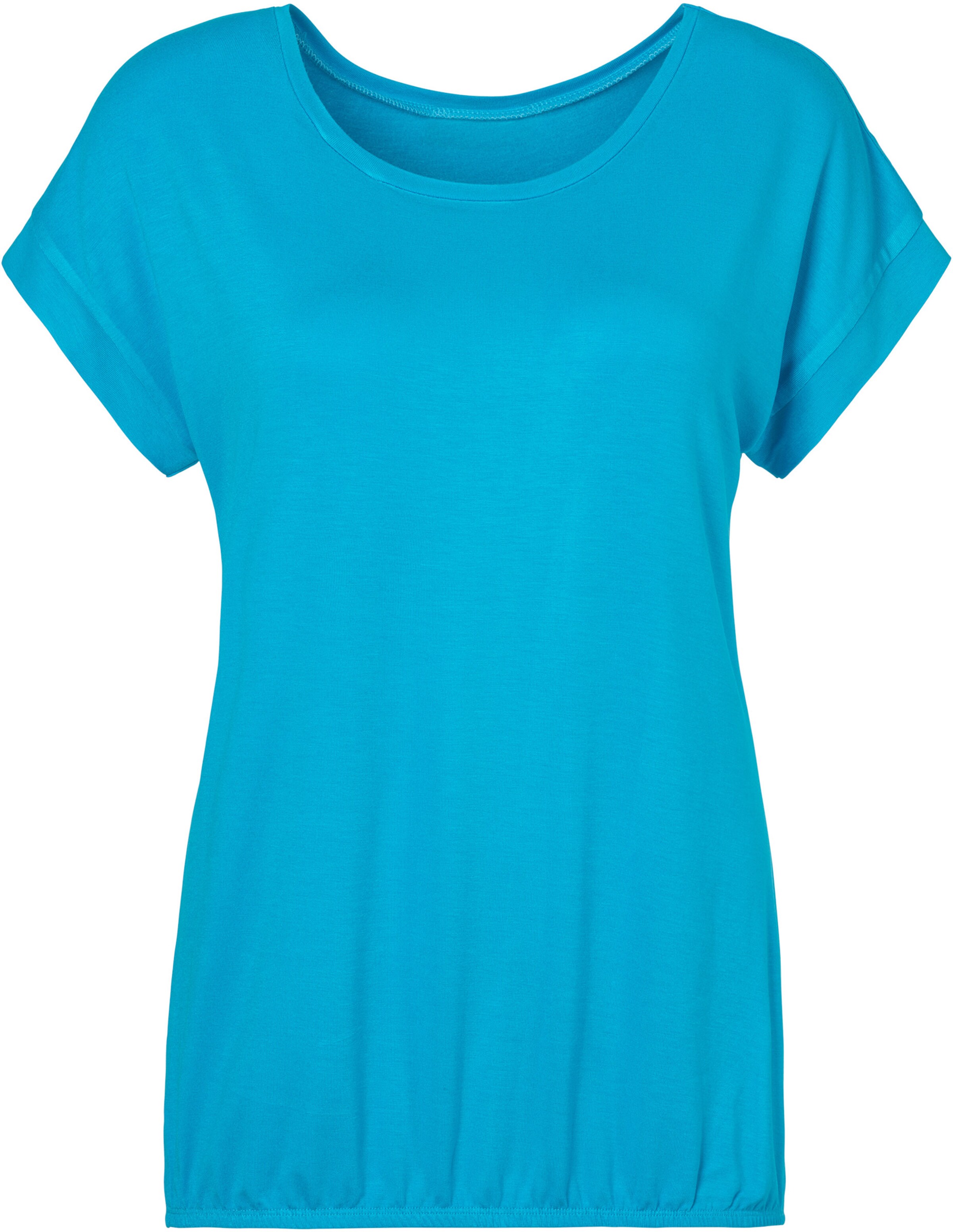 Vivance Kurzarmshirt in türkis, navy
