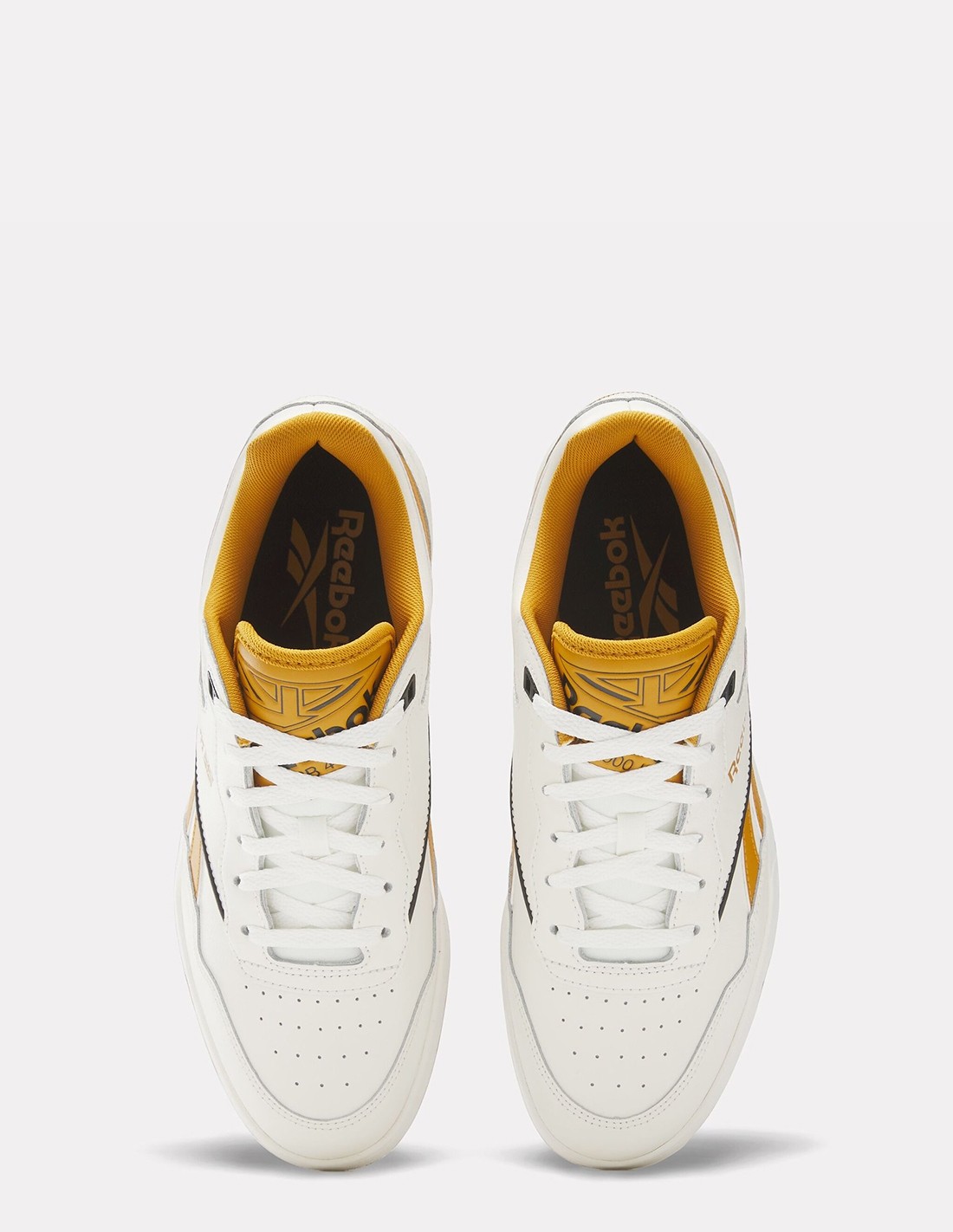 reebok Sneakers Homme BB 4000 II Blanc/Jaune