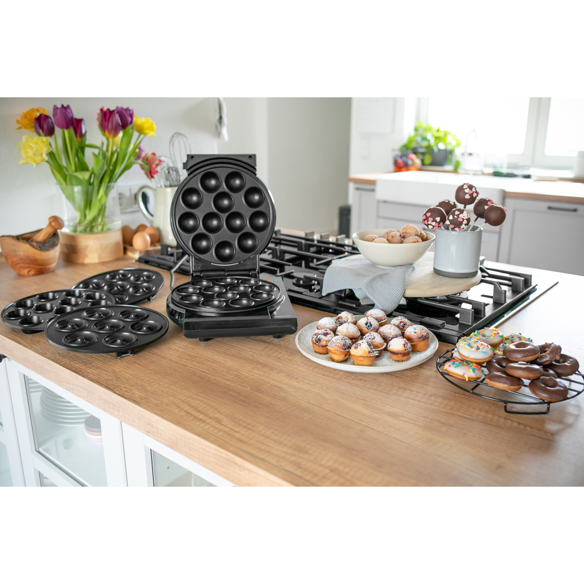 STEBA Cake-Maker 3 in 1 CM 3 - schwarz - 800 Watt