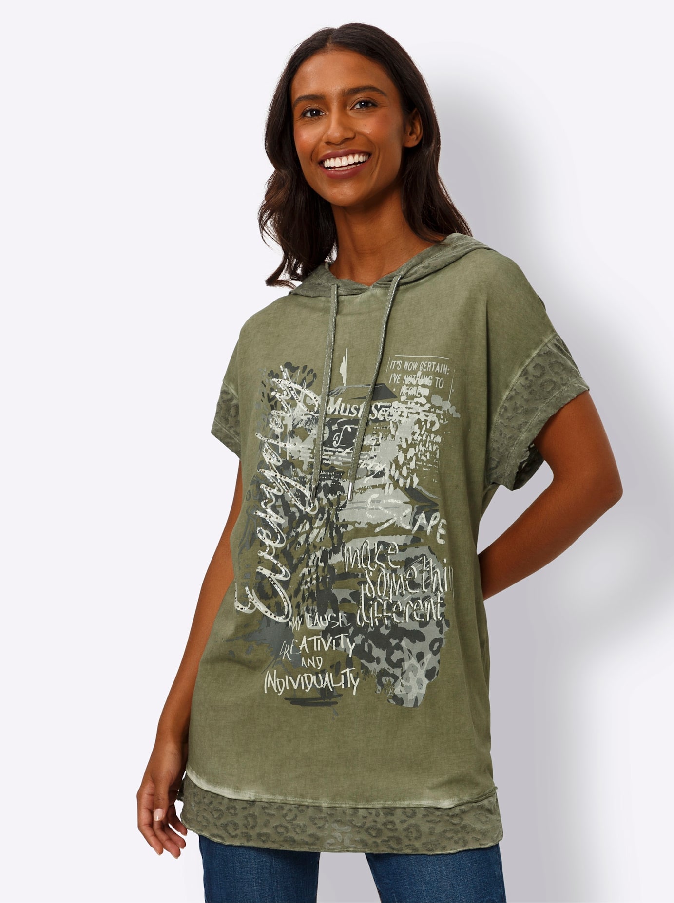 heine Kapuzenshirt »Shirt«, 1 Stk.