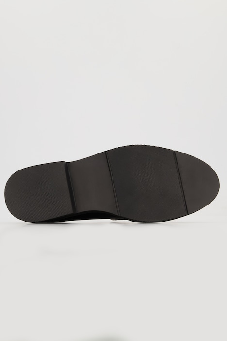 Leder-Loafer, Zierriegel, Weite H
