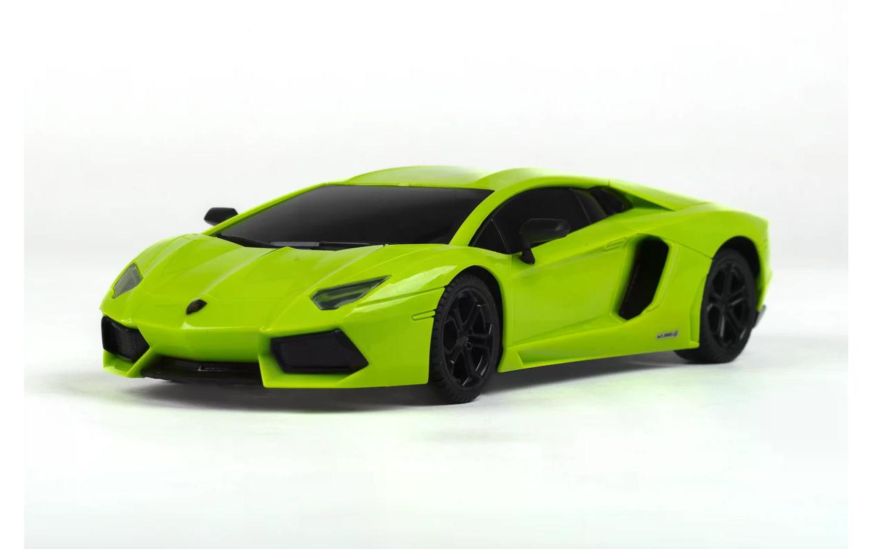 Auto Lamborghini Aventador LP 700-4 mit Licht, Grün, 1:24Ferngesteuerter Sportwagen mit Licht für Kinder ab 6 Jahren