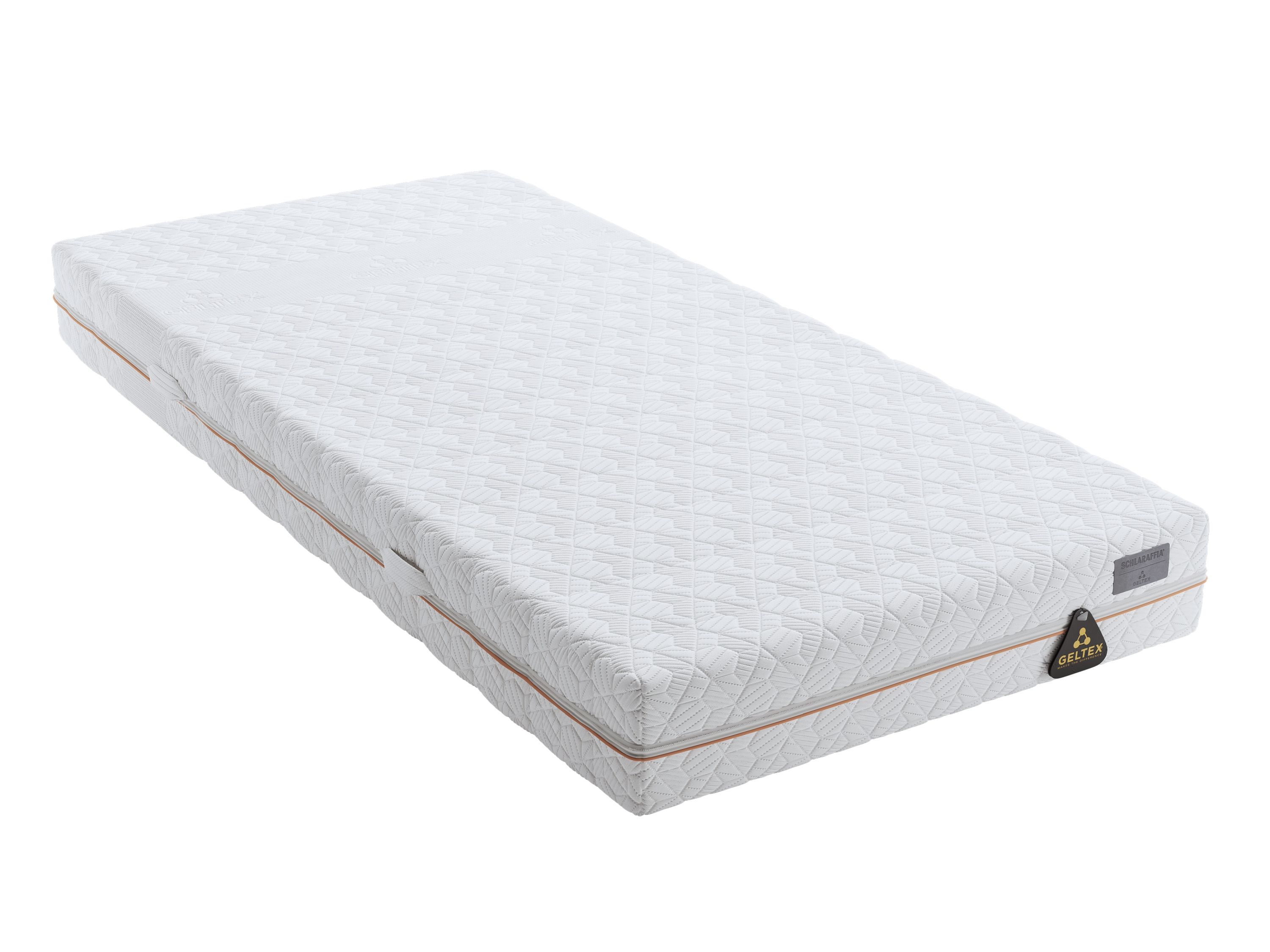 Taschenfederkernmatratze SCHLARAFFIA GELTEX STARLINE 80 x 200 cm H2