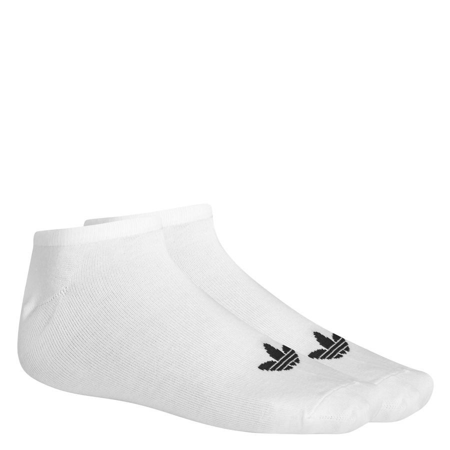 adidas Originals Socquettes Trefoil Pack de 3 - Blanc/Noir