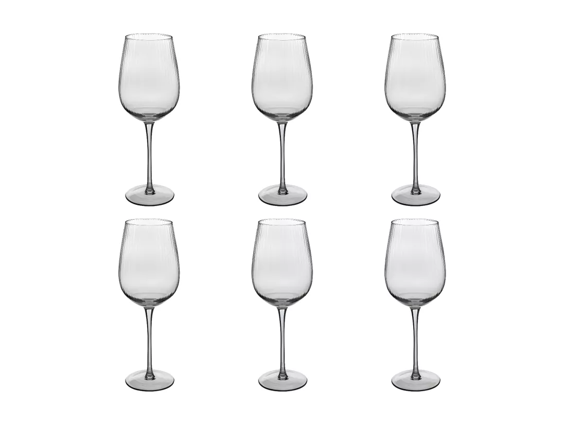 Lot de 6 Verres à Vin 