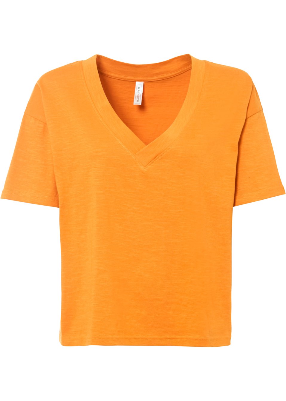 T-shirt avec décolleté en V plongeant