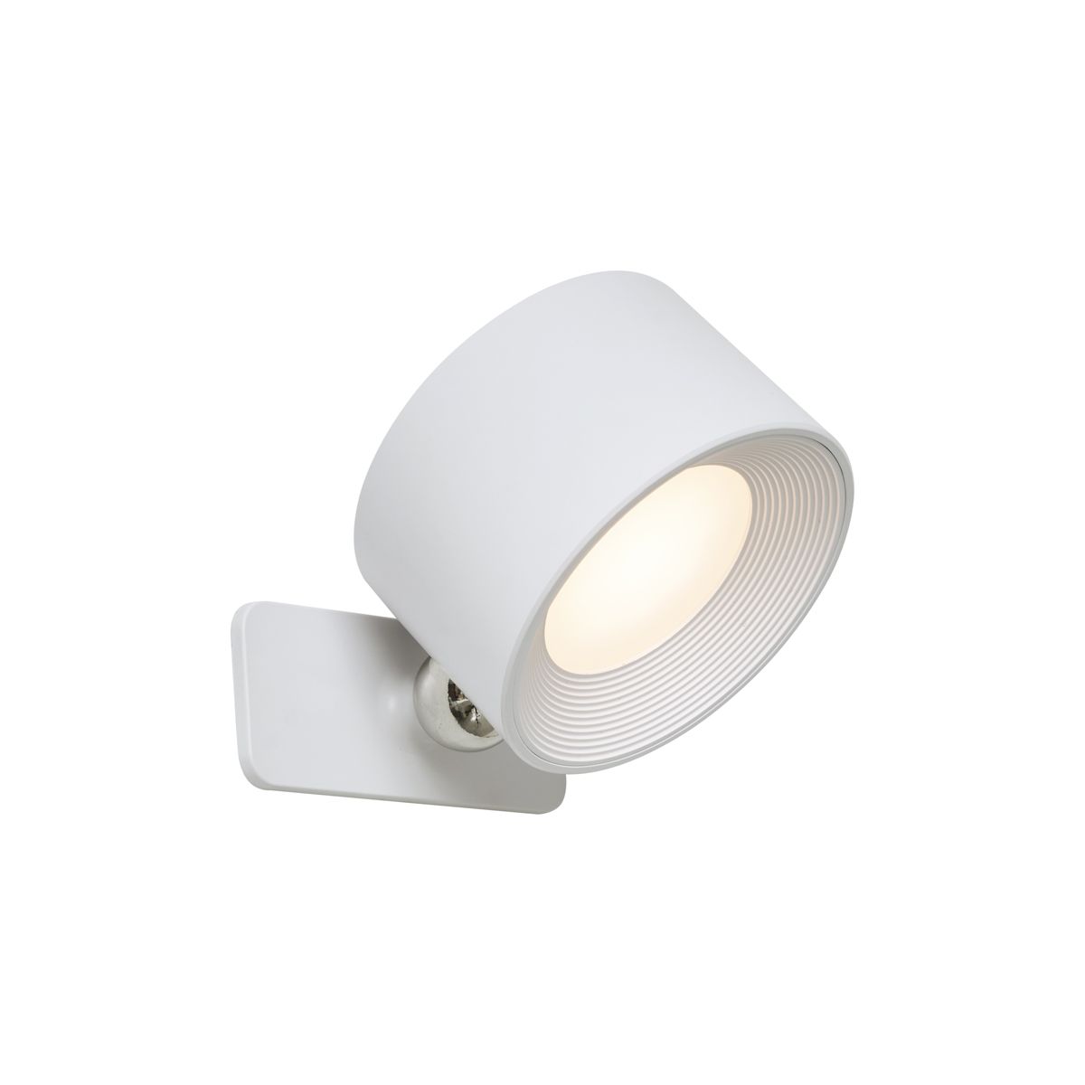 Set van 4 moderne wand- en plafondlampen wit incl. LED oplaadbaar - Bright