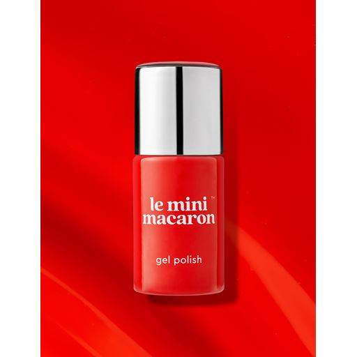 Le Mini Macaron Gel Polish, Rouge Coquelicot