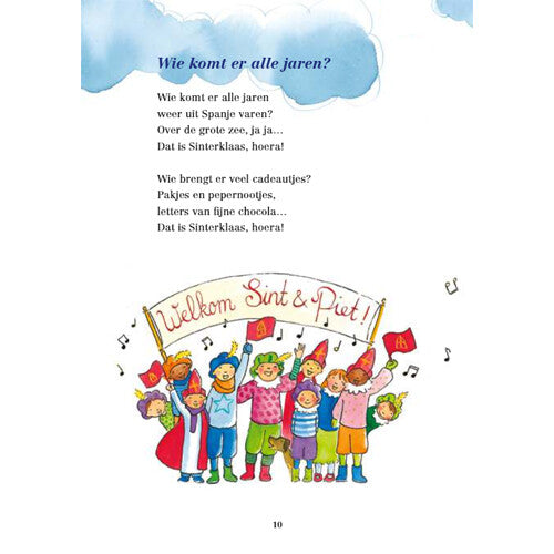 Uitgeverij ploegsma liedjesboek sinterklaasje, kom maar binnen