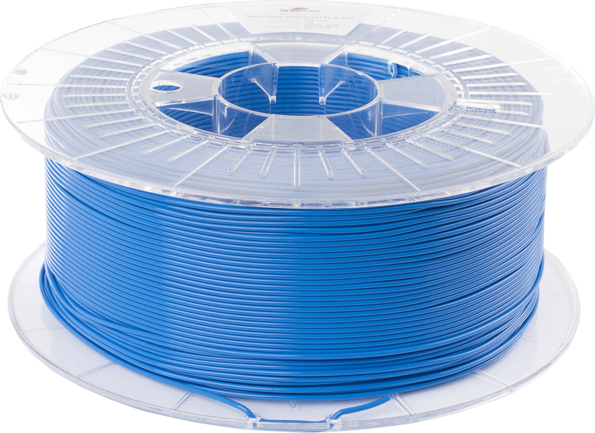 Spectrum  PLA Pro Pacific Blue, 1,75 mm / 1000 g    Haltbares und schlagfestes PLA Filament in Pacific Blue