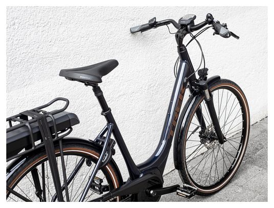 Vélo de Ville Électrique Trek Verve  2 Lowstep Shimano Altus 9V 500 Wh Azure