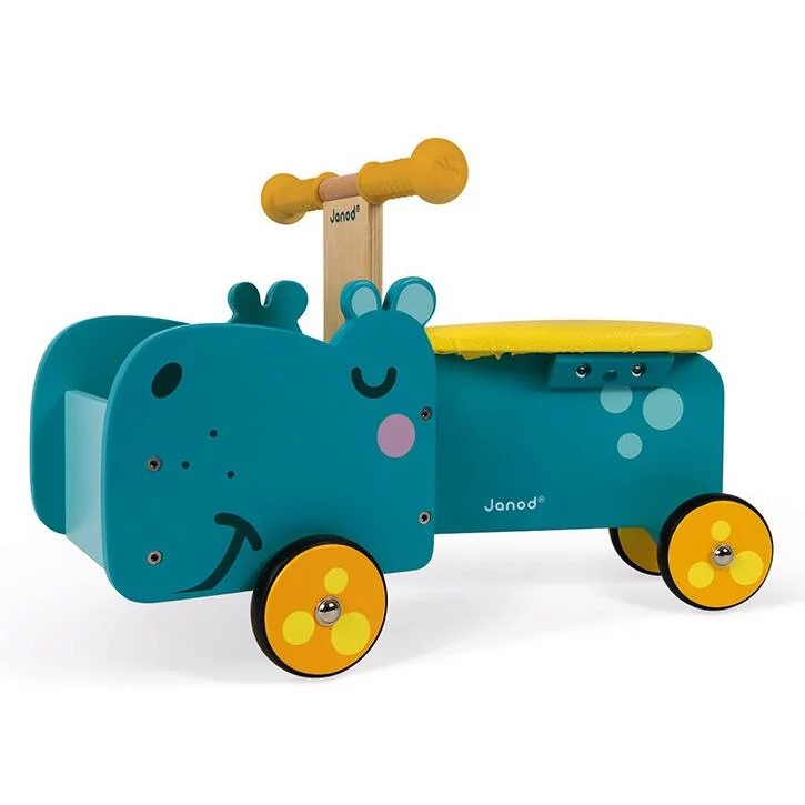 PORTEUR HIPPO - EN BOIS