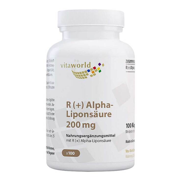 Alpha Liponsäure 200 R + Kapseln, 100 St