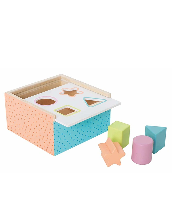 Sortierbox COLOUR LINE aus Holz