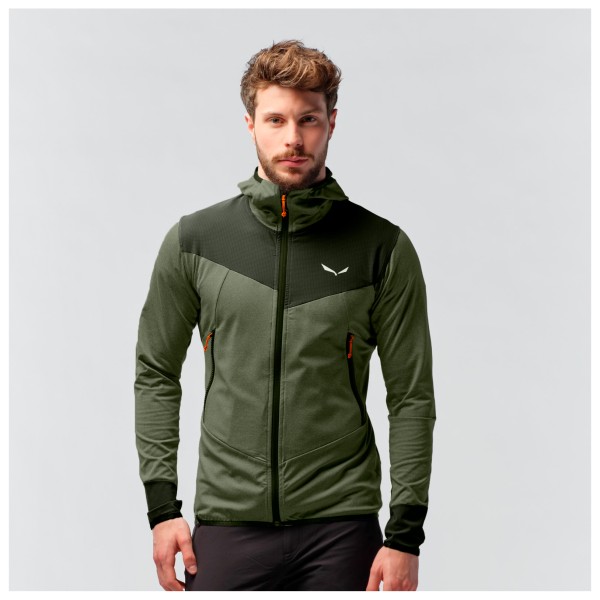 Salewa - Agner Hybrid Polarlite Durastretch Fullzip Hoody - Veste polaire