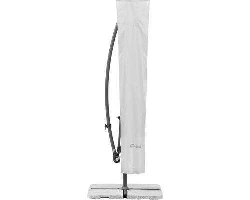 Beschermhoes voor zweefparasols tot Ø 300 cm, zilvergrijs