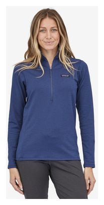 Polaire Patagonia R1 Daily Zip Neck Bleu Femme
