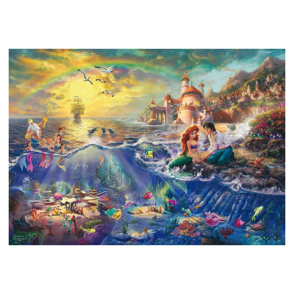 DISNEY ARIELLE LA PETITE SIRENE, 1000 PCS