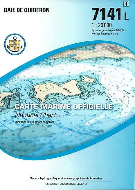 EPSHOM - 7141L BAIE DE QUIBERON