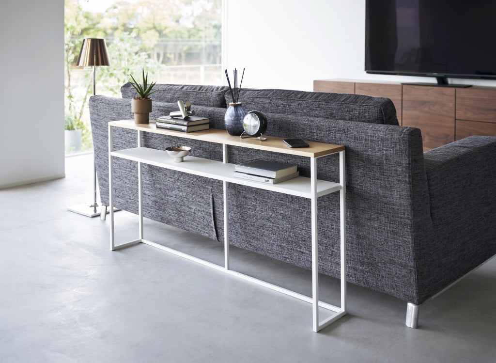 Yamazaki Wandtafel Breed - Tower - Wit