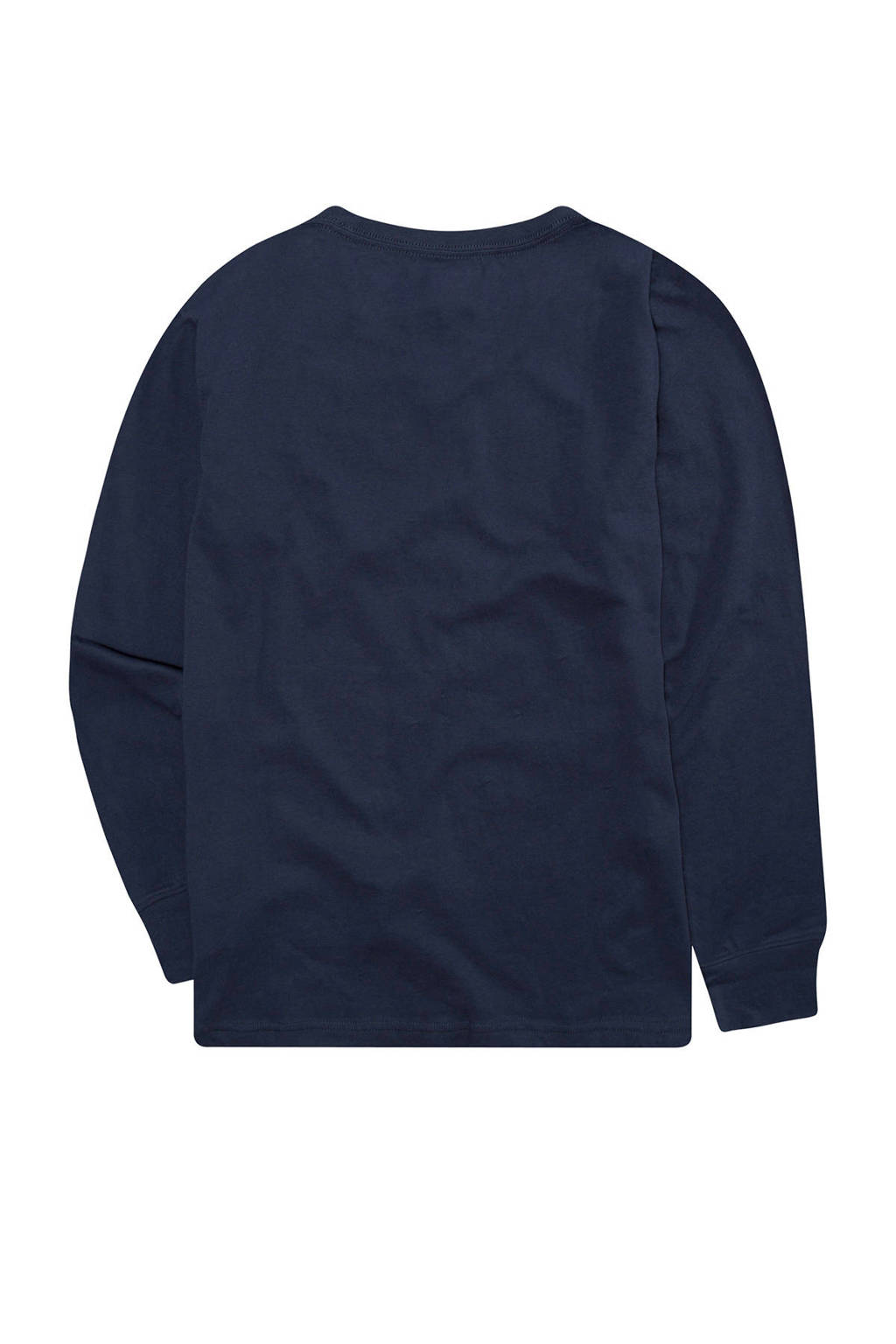 Levi's longsleeve Batwing met logo donkerblauw