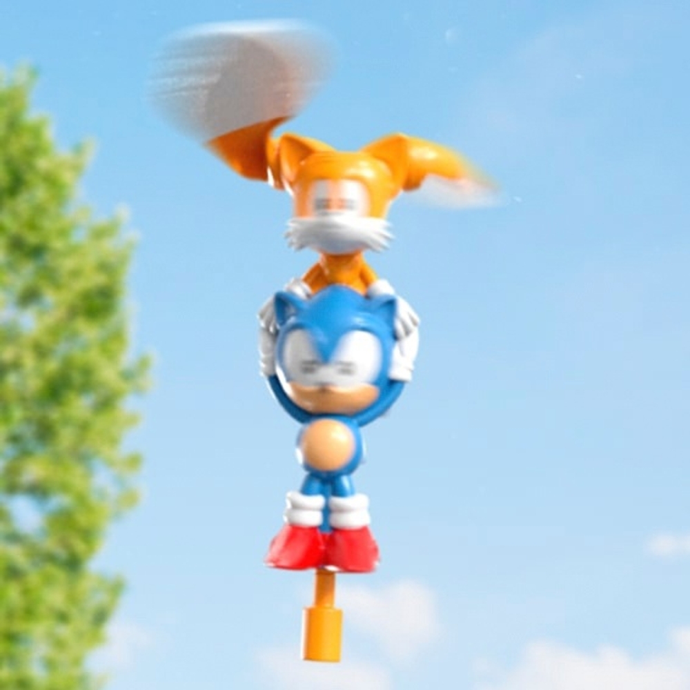 Fliegende Helden Sonic und Tails