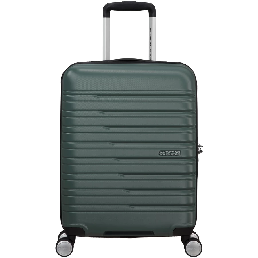 American Tourister Flashline - 4-Rollen Kabinentrolley 55 cm dark forest