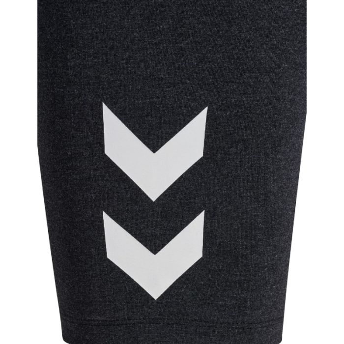 Hummel Dame Korte tights Pulse Logo MW Short Tight Sort