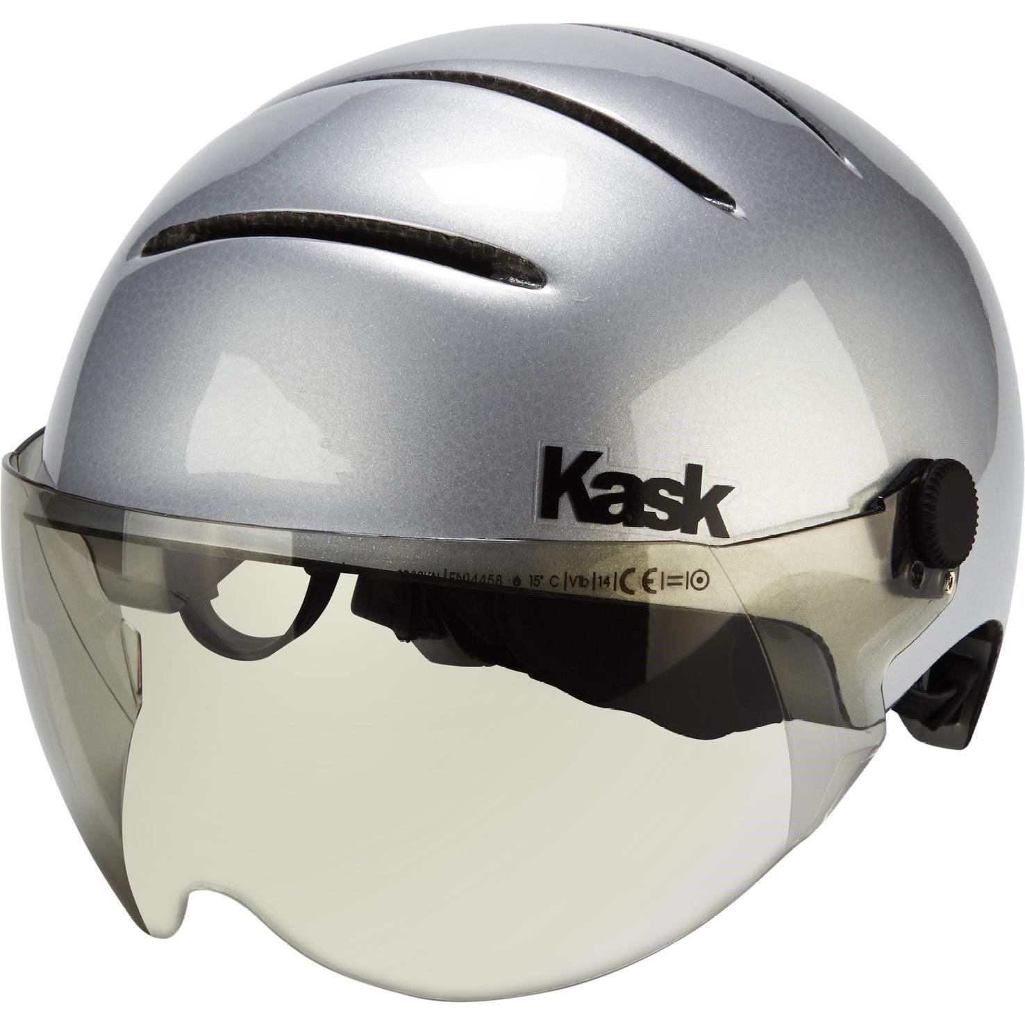 Casque de Vélo Kask Urban Lifestyle Argent avec Visière