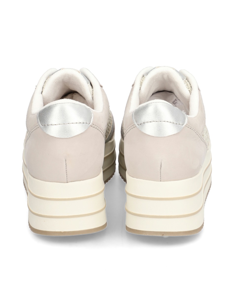 Lederkombination Sneaker