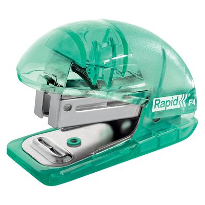 Rapid - Mini Agrafeuse Colour'Breeze - capacité 10 feuilles - agrafes 24/6 ou 26/6 - Vert