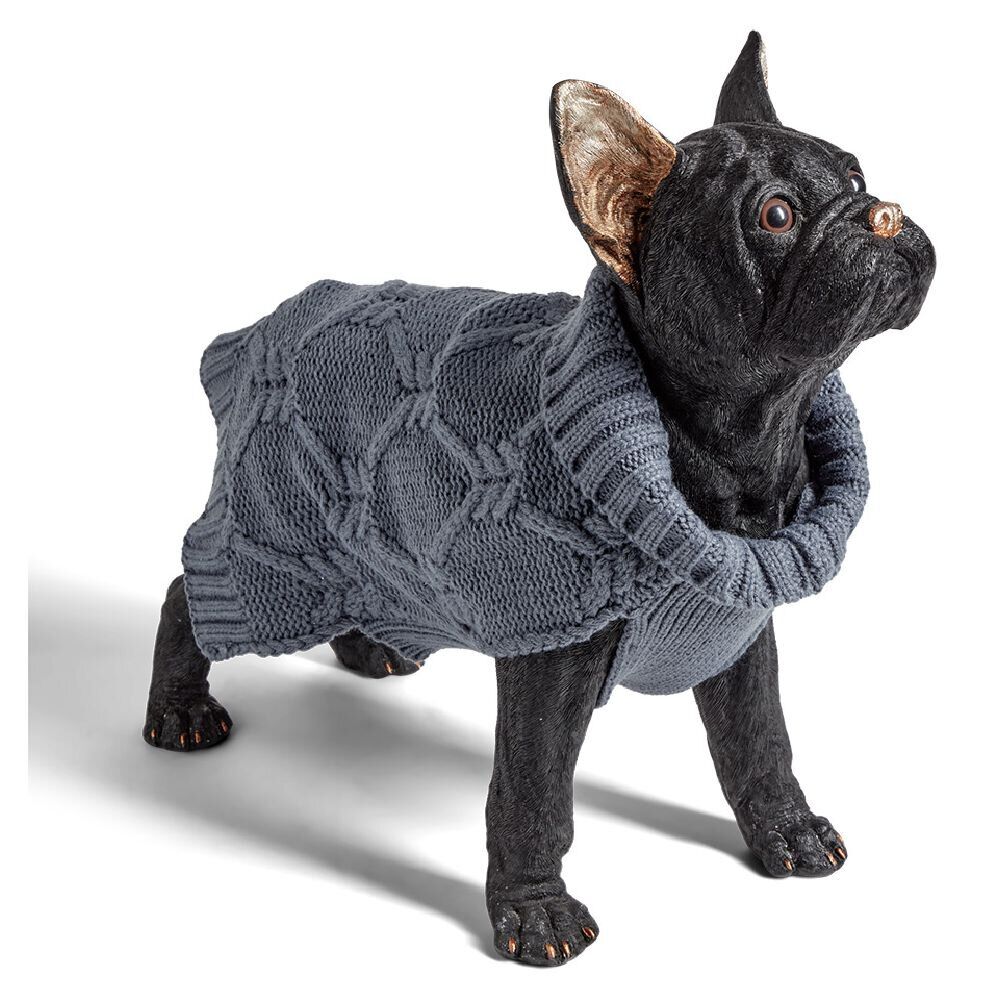 Pull pour chien maille uni - Taille L