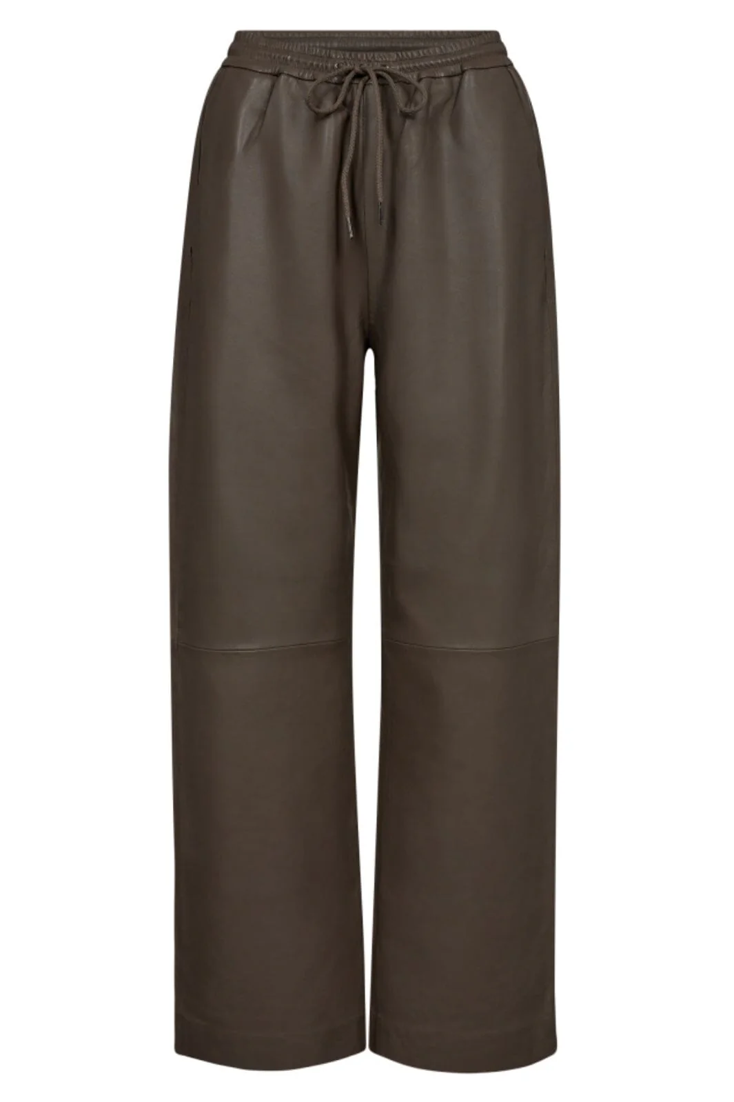 Co´Couture Phoebecc Pullon Leatherpant 31243 317 elephant